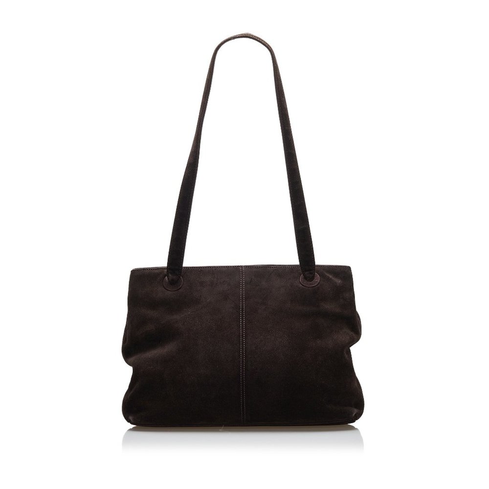 Chanel CC Suede Tote - Picture 4 of 9